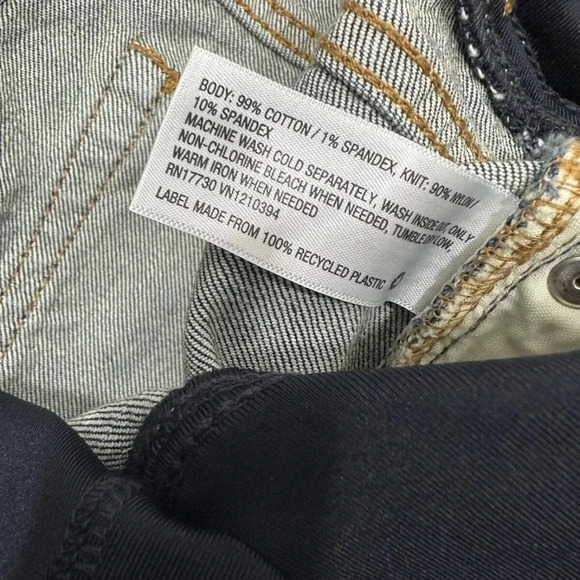 Isabel Maternity Size 2 Over Belly Maternity Dark Wash Shorts - Picture 4 of 4